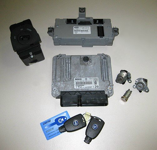 Fiat Croma 1,9 Multijet 8V Motorsteuergerät