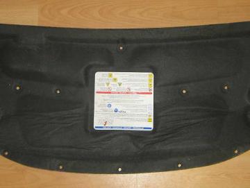 Lancia Ypsilon Dämm-Matte Motorhaube