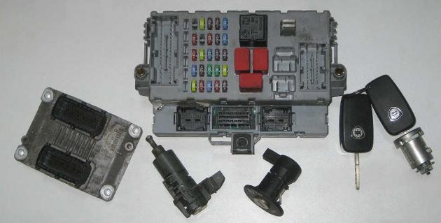 Lancia Ypsilon Motorsteuergerät