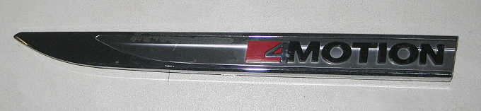 VW Passat Schriftzug 4Motion