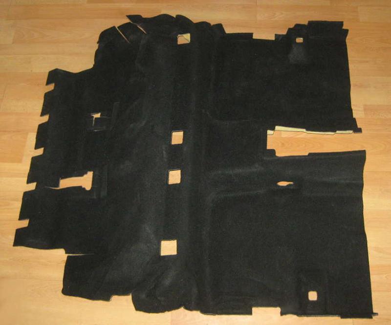 Fiat Tipo Kombi Teppich hinten