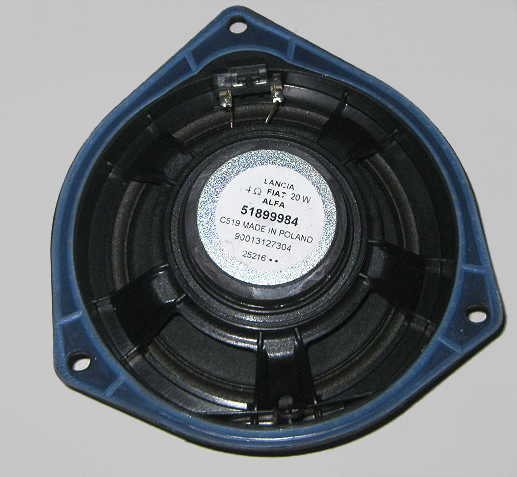 Fiat Tipo Lautsprecher Tür hinten links