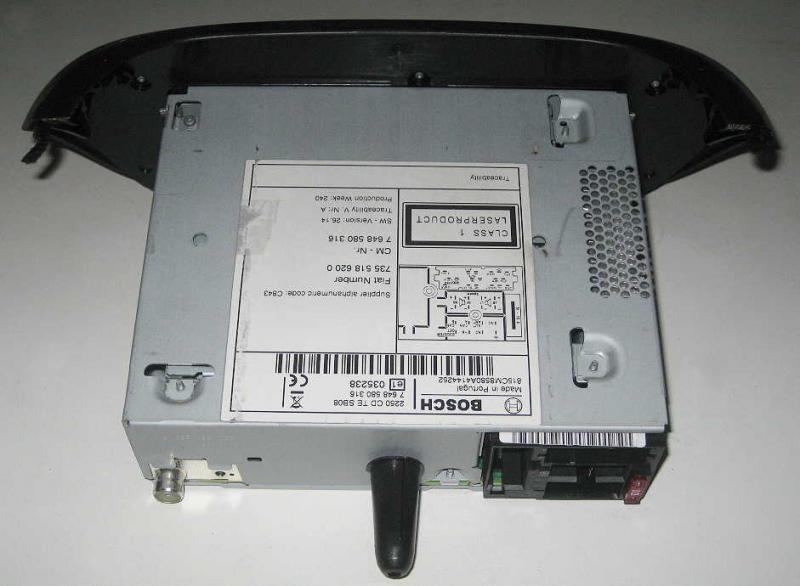 Fiat Qubo Radio Nr.: 735518620