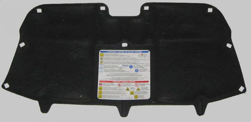 Fiat Qubo Dämm-Matte Motorhaube