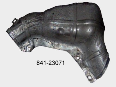 Lancia Thesis Hitzeblech