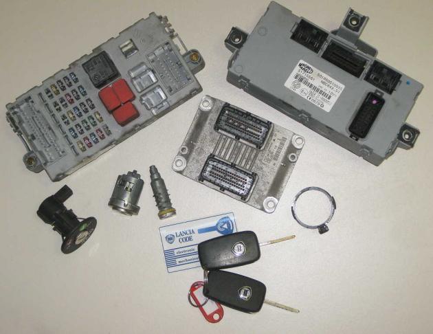 Lancia Ypsilon Motorsteuergerät