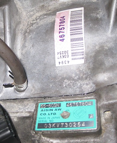 Lancia Thesis 2.4 Jtd Automatik Getriebe