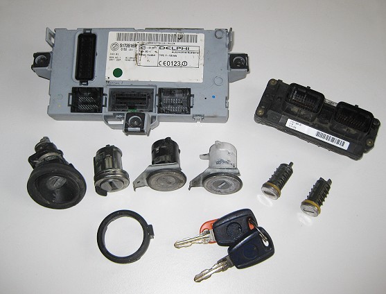 Fiat Punto 188 Motorsteuergerät Fiat Nr.: 55187378