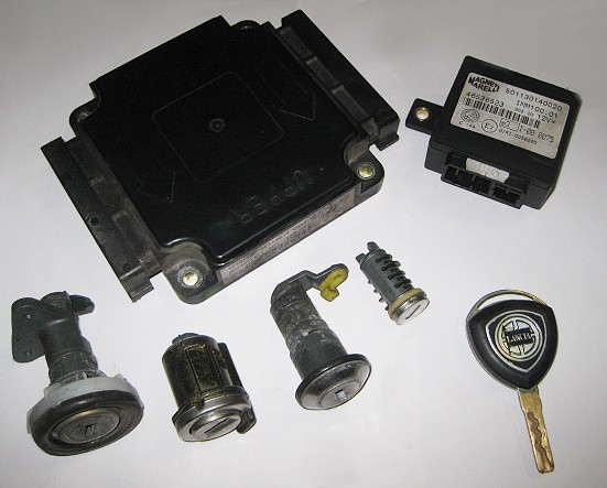 Lancia Lybra 1.8 Motorsteuergerät Motorkennung A7000