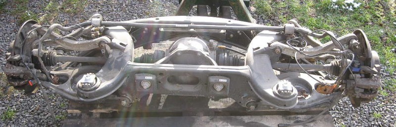 Mercedes Benz E-Klasse Hinterachse mit Differential